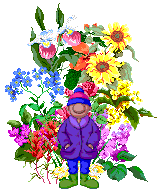 Eric among the flowers