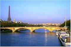 A bridge across the Seine