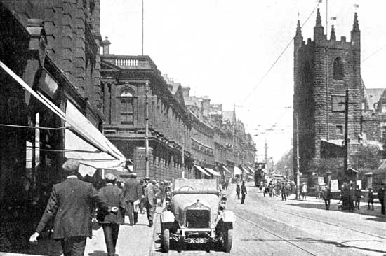 View from Neville Street in 1920