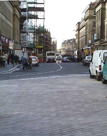 South view from the junction of Market Street